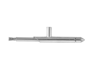 Sistema De Bomba Sin Acabar Sin Tapa, Oro Gris De 18k Pd12. Ref. 07530, Pieza