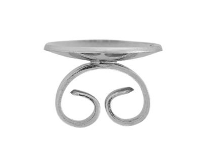 Tuerca Abombada 8 Mm, Oro Gris 18kpd 10. Ref. 07406-8, Por Pieza - Imagen Estandar - 2