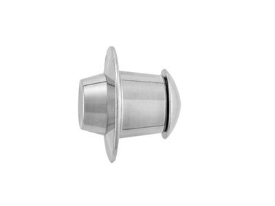 Protector De Punta Con Collar, Oro Gris 18k Pd 10. Ref 07118-bis - Imagen Estandar - 1