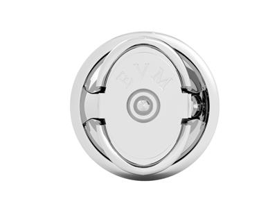Sistema Para Aretes Evm, 8 mm, Oro Gris De 18 Quilates Pd 13. Ref. 07482, Pieza - Imagen Estandar - 3