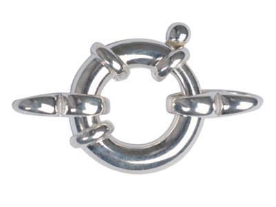 Anilla Marina Con Doble Anilla 17mm, Plata 925 Ref. 27088