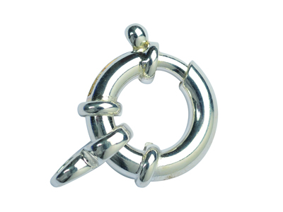 Anillo Marin Con Anilla 17mm, Plata De Ley 925 Ref. 27093