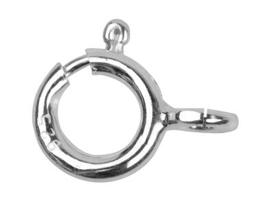 Reasa 5,5 Mm, Anilla Abierta, Plata925. Ref. 07610, Bolsa De 10