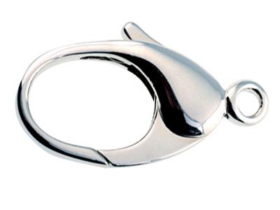 Cierre De Menotte De Estilo Barrocofundido De 40 Mm, Plata 925 Ref. 2 703340