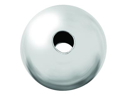 Bola Lisa 2 Agujeros 3mm, Plata 925 Ref. 4800, Bolsa De 20