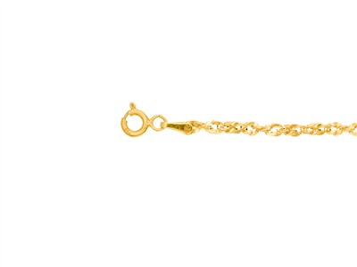 Pulsera Torsada 2,30 Mm, 19 Cm, Oroamarillo 18 K - Imagen Estandar - 1