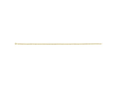 Collar Torsado 2,70 Mm, 45 Cm, Oro Amarillo 18 K - Imagen Estandar - 1