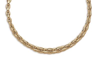 Collar, Redondo, Gota 10 Mm, 45 Cm, Oro Amarillo 18k. Ref. 5875 - Imagen Estandar - 1