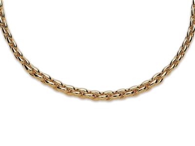 Collar, Redondo, Gota 10 Mm, 45 Cm, Oro Amarillo 18k. Ref. 5875 - Imagen Estandar - 3