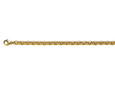 Pulsera Conchas 6,5 Mm, 19 Cm, Oro Amarillo 18k - Imagen Estandar - 1