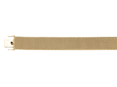 Pulsera Polaca 20 Mm, 19 Cm, Oro Amarillo 18k. Ref. 1528 - Imagen Estandar - 1