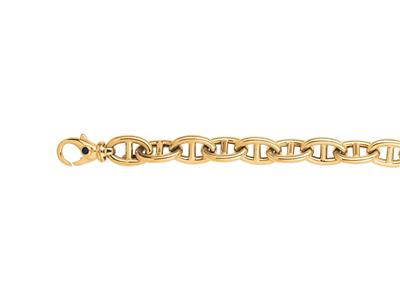 Pulsera Marina 8,50 mm, 19 cm, Oro Amarillo De 18k. Ref. 2628 - Imagen Estandar - 2