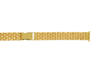 Brazalete De Reloj Grain De Riz, Malla Ajustada De 8 mm, Oro Amarillo De 18 Quilates. Ref. 9056 - Imagen Estandar - 1