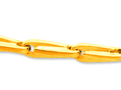 Collar Para Hombre, 3,60 Mm, 55 Cm, Oro Amarillo De 18 Quilates - Imagen Estandar - 2