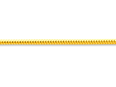 Cadena De Serpentina De 1,20 Mm, 42 Cm, Oro Amarillo De 18 Quilates - Imagen Estandar - 2