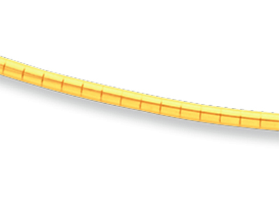 Collar Omega Redondo 1,5 Mm, Extremos Desenroscables, 45 Cm, Oro Amarillo De 18k. Ref. 9.59.015 - Imagen Estandar - 2
