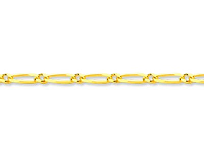 Cadena 1/1, 1,5 Mm, 45 Cm, Oro Amarillo De 18 Quilates - Imagen Estandar - 2