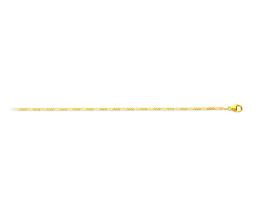 Cadena 1/3 Eslabones, 1,5 Mm, 50 Cm, Oro Amarillo 18k - Imagen Estandar - 1