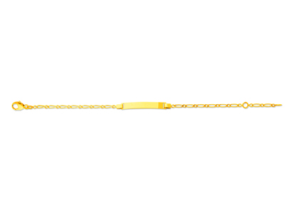 Baby Identity 11, 14 Cm, Oro Amarillo De 18 Quilates