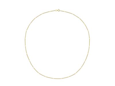 Cadena Gourmette Elegante 1,10 mm, 45 cm, Oro Amarillo De 18 K - Imagen Estandar - 2