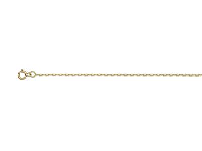 Cadena Forçat Talla Diamante 0,95 Mm, 42 Cm, Oro Amarillo 18k