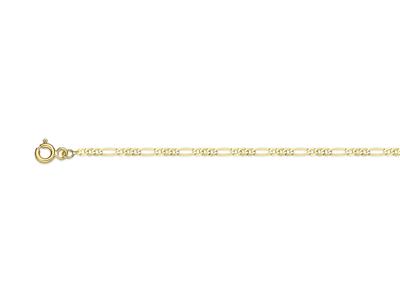 Cadena, Eslabon Alterno 1/3 Ultraplano, 1,9 Mm, 45 Cm, Oro Amarillo 18k - Imagen Estandar - 1
