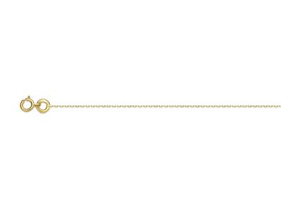 Cadena Forçat Talla Diamante 0,7 Mm, 45 Cm, Oro Amarillo 18k - Imagen Estandar - 1