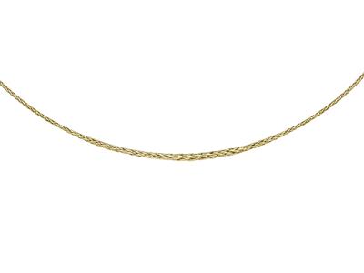 Cadena De Palmera, 3,50 Mm, 42 Cm, Oro Amarillo De 18 Quilates - Imagen Estandar - 1