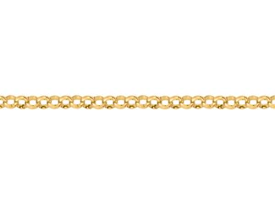 Coll Forcat Rond Creux 2,5mm Dia Orjaune 18k 60cm Ar - Imagen Estandar - 3