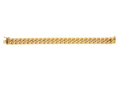 Pulsera 11,5 Mm, 19 Cm, Oro Amarillo De 18 Quilates - Imagen Estandar - 1