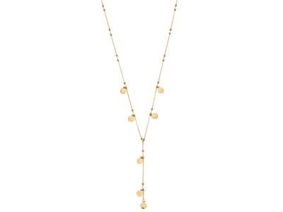 Collar-7-Colgantes-En-Y,-42-Cm,-OroAm...