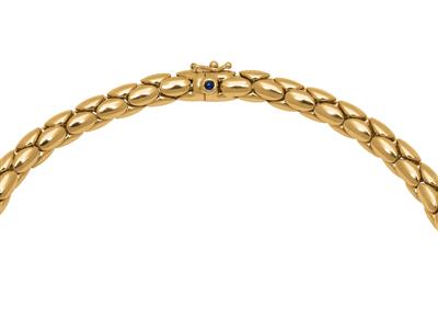 Collar Cobra 6 Mm, 46 Cm, Oro Amarillo 18k - Imagen Estandar - 3