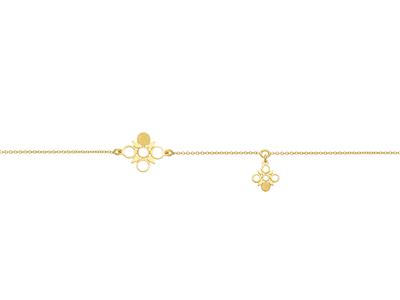 Pulsera-Con-Borla,-16-17-Cm,-Oro---Am...