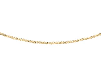 Collar Bolas Cinceladas 1,80 Mm, 423 Cm, Oro Amarillo 18k