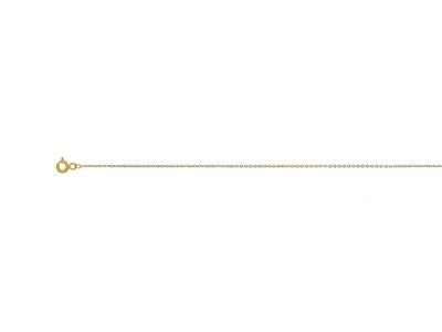 Collar Forzada Diamantada 1,15 Mm, 45 Cm, Oro Bicolor 18 K - Imagen Estandar - 1
