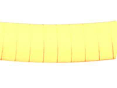 Collar Omega De Hoja De Salvia 5 Mmreversible, 42 cm, Oro Bicolor De 18k - Imagen Estandar - 2