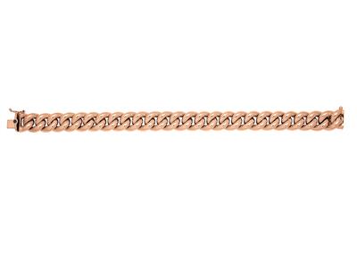 Pulsera 11,5 Mm, 19 Cm, Oro Rosa De 18 Quilates - Imagen Estandar - 1