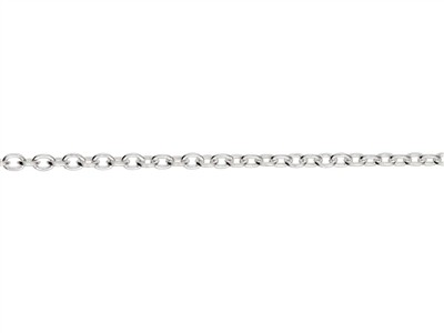 Cadena De Eslabón Jaseron 1,60 mm, 45-50 cm, Plata 925 - Imagen Estandar - 2