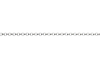 Cadena De Malla Jaseron 1,4 mm, 76 cm, Plata 925 - Imagen Estandar - 2