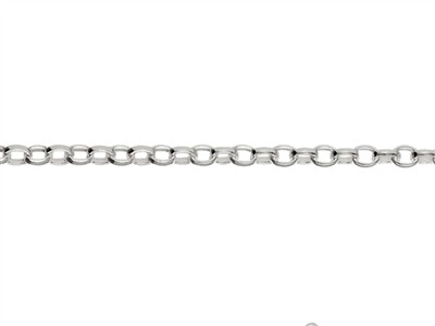 Cadena De Malla Jaseron 2 mm, 40 cm, Plata 925 - Imagen Estandar - 2