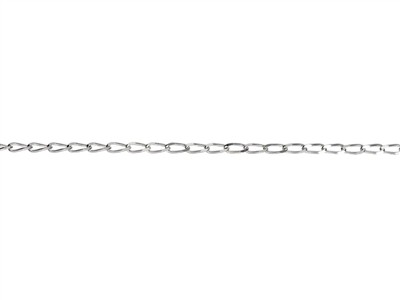 Cadena Gourmette De Acabado Diamantado, 1 mm, 55 cm, Plata 925 - Imagen Estandar - 2