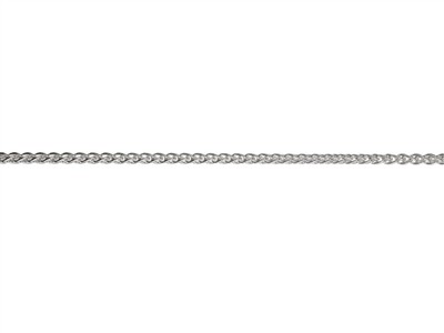 Cadena De Malla Palmier 1,5 mm, 60 cm, Plata 925 - Imagen Estandar - 2