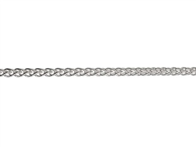 Cadena De Malla Palmier 2,5 mm, 40 cm, Plata 925 - Imagen Estandar - 2