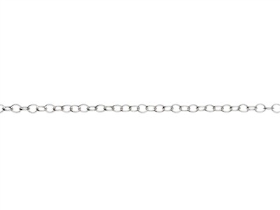Cadena De Eslabones For\at 1,7 mm, 45 cm, Plata 925 - Imagen Estandar - 2