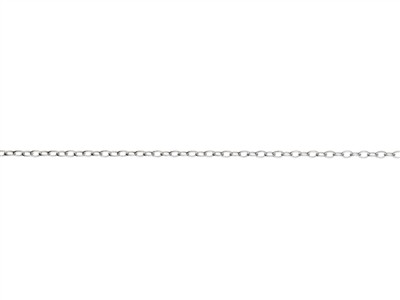 Cadena For\at 1,3 mm, 50 cm, Plata 925 - Imagen Estandar - 2