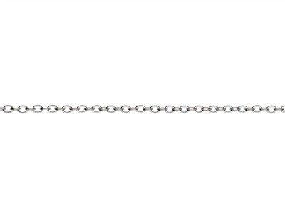 Cadena De Eslabones Forzados 1,6 mm, 40 cm, Plata 925 - Imagen Estandar - 2