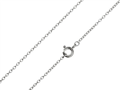Cadena For\at 1,6 mm, 55 cm, Plata 925 - Imagen Estandar - 1