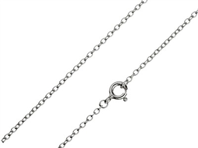 Cadena De Eslabones For\at 1,9 mm, 55 cm, Plata 925 - Imagen Estandar - 1
