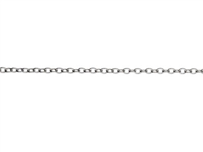 Cadena De Eslabones For\at 1,9 mm, 55 cm, Plata 925 - Imagen Estandar - 2