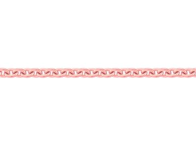 Cadena De Eslabones Redondos Forzada 3 Mm, Orrose 18k 4n. Árbitro. 00380 - Imagen Estandar - 3